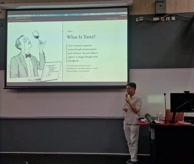 HKOSCon 2026 — presenting "Teaching Taste to an Agent"