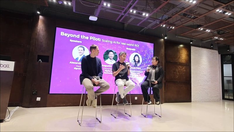 "Beyond the Pilot: Scaling AI for Real-World ROI" panel at Snowball